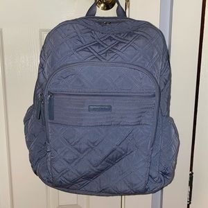 Vera Bradley Carbon Blue Campus Backpack